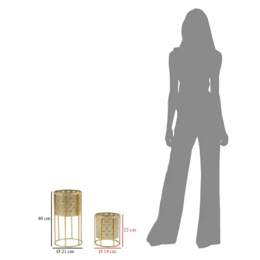 P/VASI GOLVY PARA -A- 21X40-19X22 cm